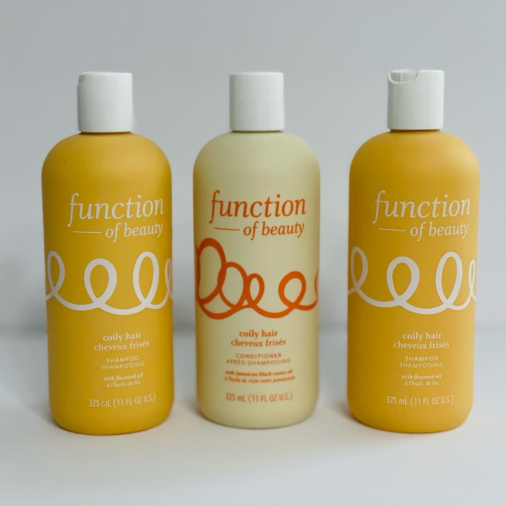 Function of Beauty Coily Hair Shampoo & Conditioner Bundle. Items New.!!